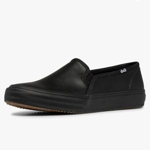 Keds Leather Slip On Sneakers